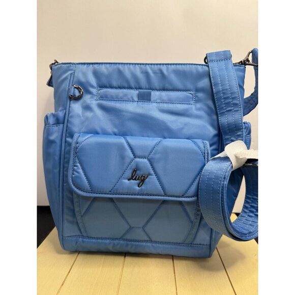 LUG Toss Convertible Crossbody NWT - Coastal Blue - Picture 1 of 4